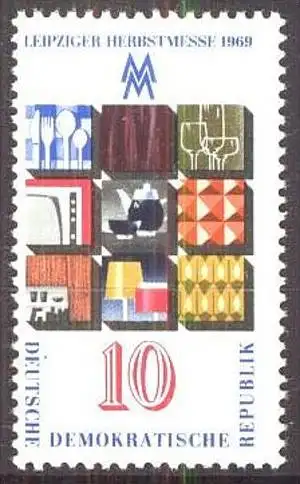 DDR 1969 Mi-Nr. 1494 ** MNH