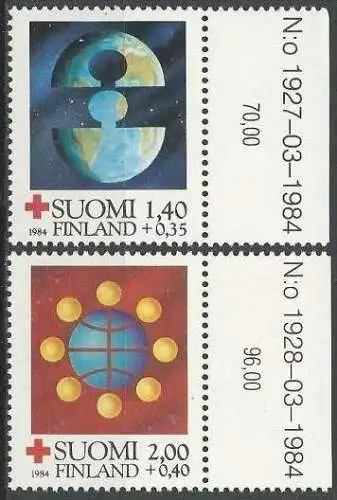 FINNLAND 1984 Mi-Nr. 946/47 ** MNH