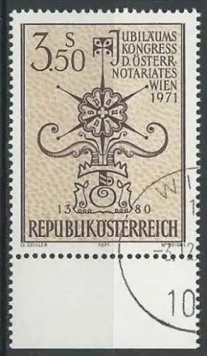 ÖSTERREICH 1971 Mi-Nr. 1359 o used - aus Abo