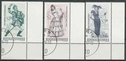 ÖSTERREICH 1970 Mi-Nr. 1331/33 o used - aus Abo