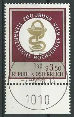 ÖSTERREICH 1968 Mi-Nr. 1259 o used - aus Abo