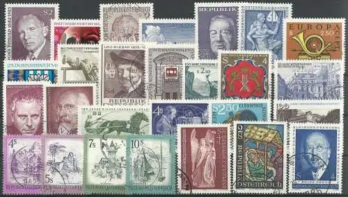 ÖSTERREICH 1973 Jahrgang o used