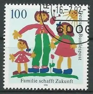 DEUTSCHLAND 1992 Mi-Nr. 1621 o used - aus Abo