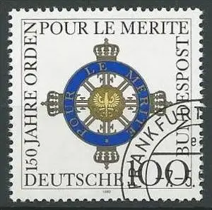 DEUTSCHLAND 1992 Mi-Nr. 1613 o used - aus Abo