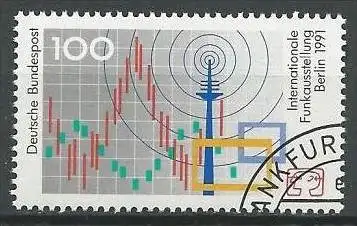 DEUTSCHLAND 1991 Mi-Nr. 1553 o used - aus Abo