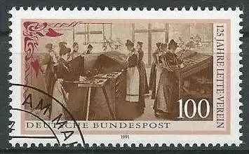 DEUTSCHLAND 1991 Mi-Nr. 1521 o used - aus Abo