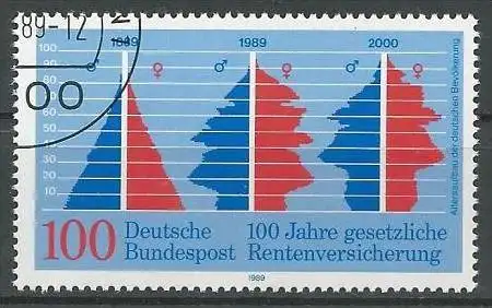 DEUTSCHLAND 1989 Mi-Nr. 1426 o used - aus Abo