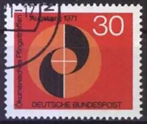 DEUTSCHLAND 1971 Mi-Nr. 679 o used - aus Abo