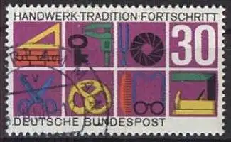 DEUTSCHLAND 1968 Mi-Nr. 553 o used