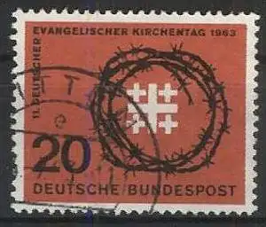 DEUTSCHLAND 1963 Mi-Nr. 405 o used