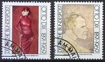 DEUTSCHLAND 1991 Mi-Nr. 1572/73 o used - aus Abo