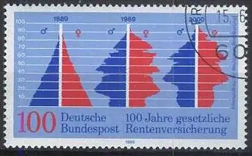 DEUTSCHLAND 1989 Mi-Nr. 1426 o used - aus Abo