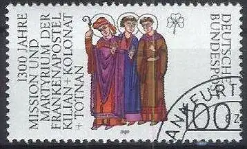 DEUTSCHLAND 1989 Mi-Nr. 1424 o used