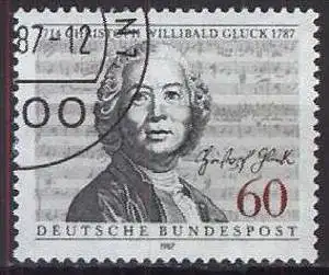 DEUTSCHLAND 1987 Mi-Nr. 1343 o used - aus Abo