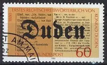 DEUTSCHLAND 1980 Mi-Nr. 1039 o used - aus Abo