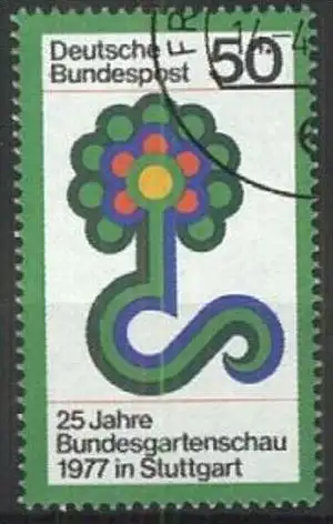 DEUTSCHLAND 1977 Mi-Nr. 927 o used