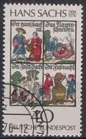 DEUTSCHLAND 1976 Mi-Nr. 877 o used