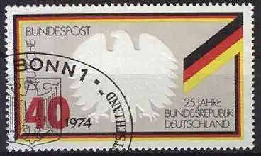 DEUTSCHLAND 1974 Mi-Nr. 807 o used