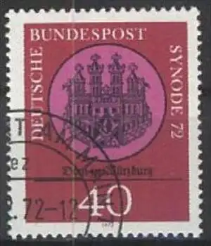 DEUTSCHLAND 1972 Mi-Nr. 752 o used