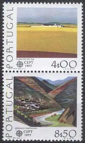 PORTUGAL 1977 Mi-Nr. 1360/61x ** MNH