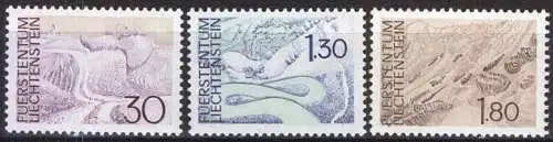 LIECHTENSTEIN 1973 Mi-Nr. 581/83 ** MNH