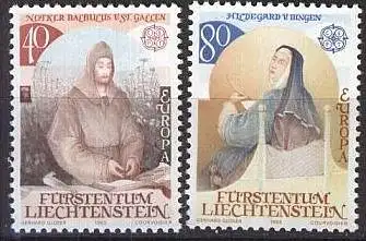 LIECHTENSTEIN 1983 Mi-Nr. 816/17 ** MNH