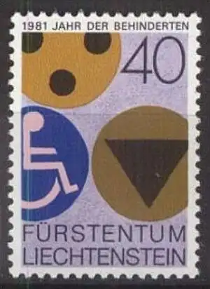 LIECHTENSTEIN 1981 Mi-Nr. 774 ** MNH