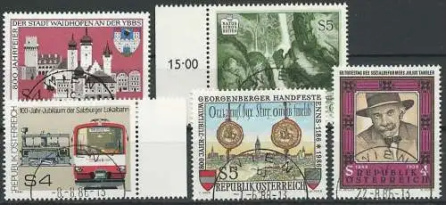 ÖSTERREICH LOT o used - aus Abo