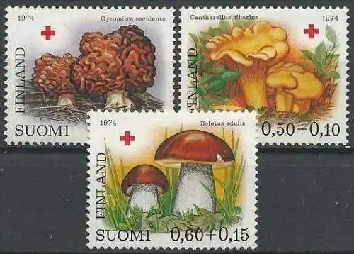 FINNLAND 1974 Mi-Nr. 753/55 ** MNH