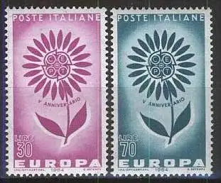 ITALIEN 1964 Mi-Nr. 1164/65 ** MNH - CEPT