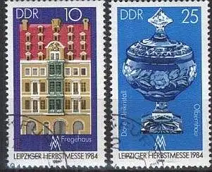 DDR 1984 Mi-Nr. 2891/92 o used