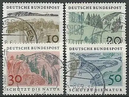 DEUTSCHLAND 1969 Mi-Nr. 591/94 o used