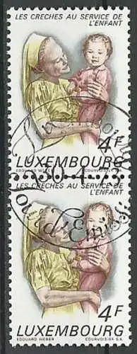 LUXEMBURG 1973 Mi-Nr. 865 2x o used