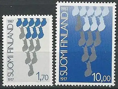 FINNLAND 1987 Mi-Nr. 1029/30 ** MNH