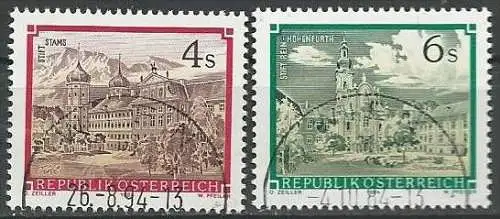 ÖSTERREICH 1984 Mi-Nr. 1791/92 o used - aus Abo