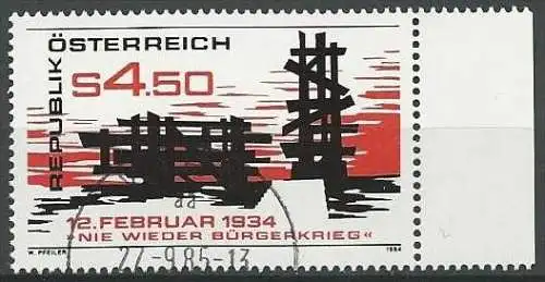 ÖSTERREICH 1984 Mi-Nr. 1766 o used - aus Abo