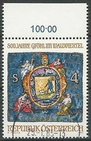 ÖSTERREICH 1982 Mi-Nr. 1706 o used - aus Abo