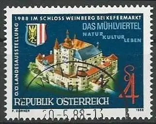 ÖSTERREICH 1988 Mi-Nr. 1924 o used - aus Abo