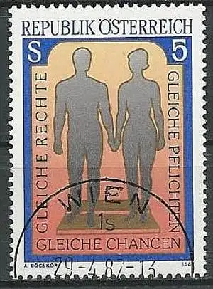 ÖSTERREICH 1987 Mi-Nr. 1881 o used - aus Abo