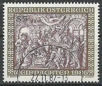 ÖSTERREICH 1986 Mi-Nr. 1870 o used - aus Abo