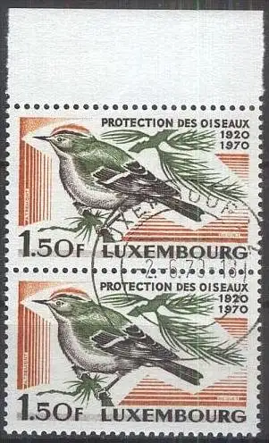 LUXEMBURG 1970 Mi-Nr. 806 2x o used