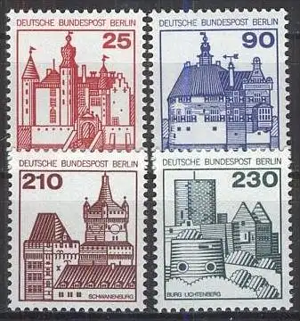 BERLIN 1978 Mi-Nr. 587/90 ** MNH