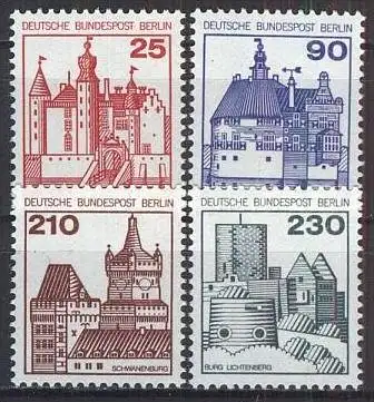 BERLIN 1978 Mi-Nr. 587/90 ** MNH