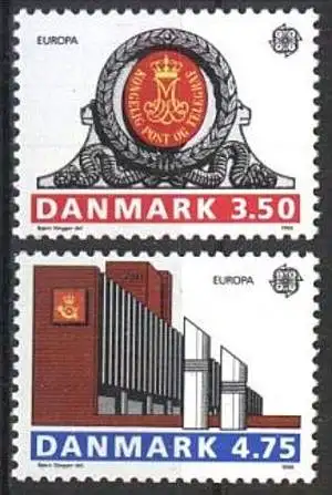 DÄNEMARK 1990 Mi-Nr. 974/75 ** MNH
