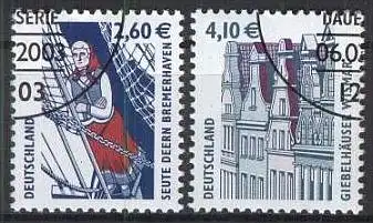 DEUTSCHLAND 2003 Mi-Nr. 2322/23 o used - aus Abo