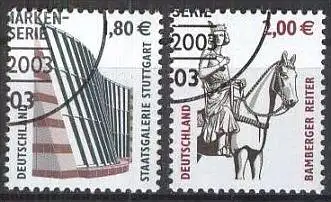 DEUTSCHLAND 2003 Mi-Nr. 2313/14 o used - aus Abo