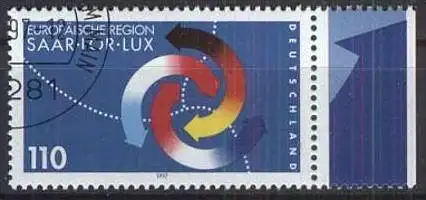 DEUTSCHLAND 1997 Mi-Nr. 1957 o used - aus Abo