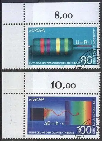 DEUTSCHLAND 1994 Mi-Nr. 1732/33 o used - aus Abo