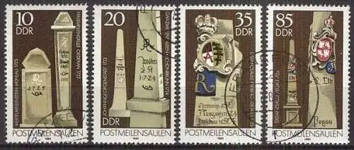 DDR 1984 Mi-Nr. 2853/56 o used