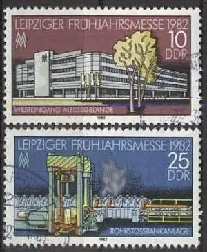 DDR 1982 Mi-Nr. 2683/84 o used